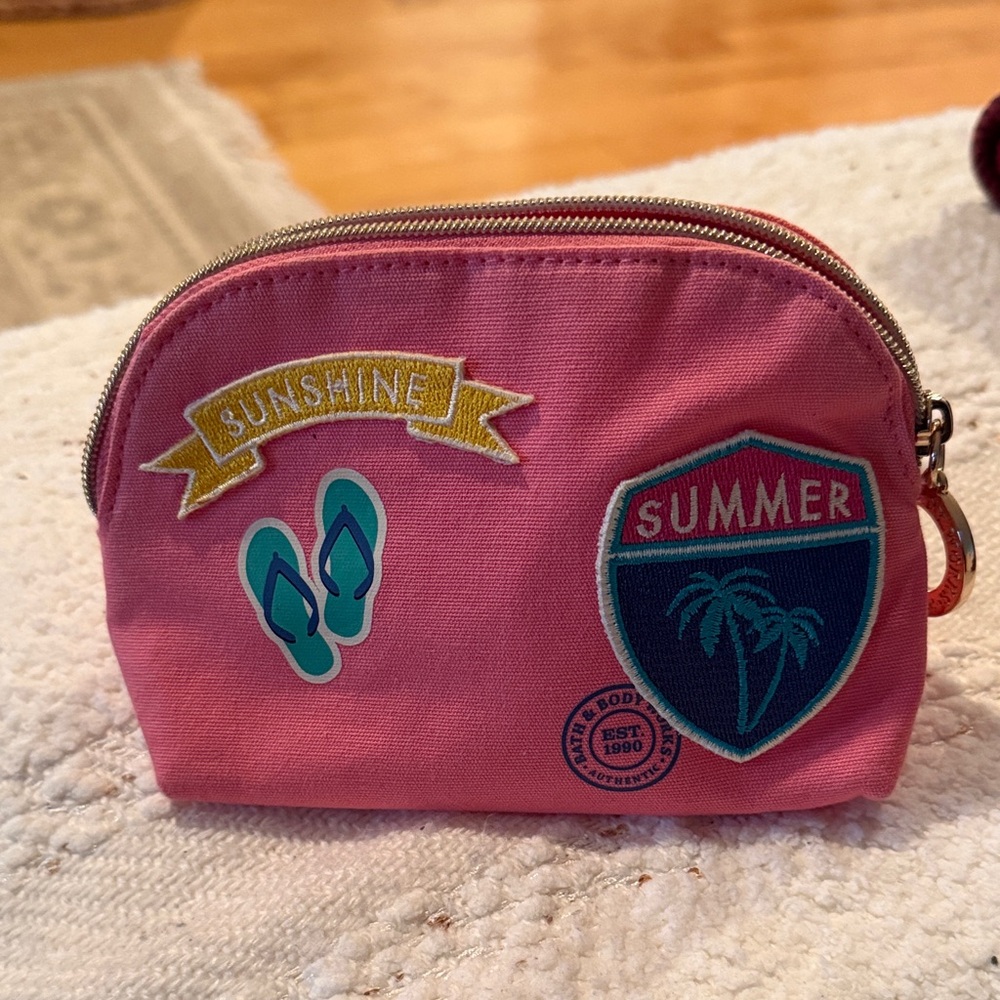 Pink Summer Themed Pouch